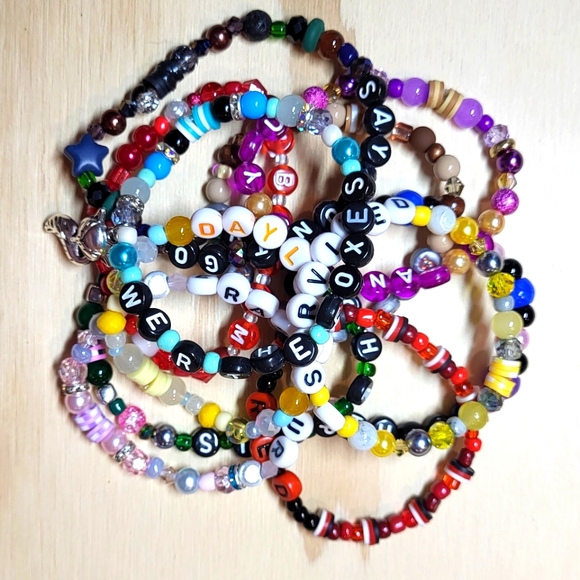 Small Taylor Swift Bracelets- 5" to 5.5" - Picture 2 of 3